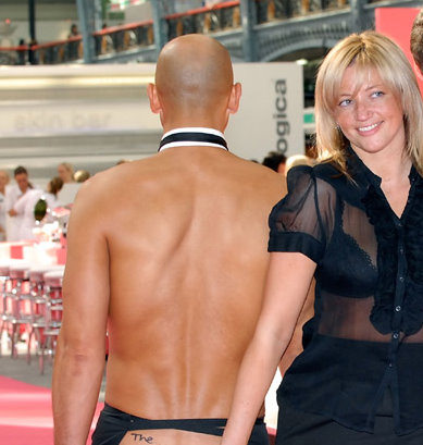 naked waiter, naked tv show, male stripper, sexy man,